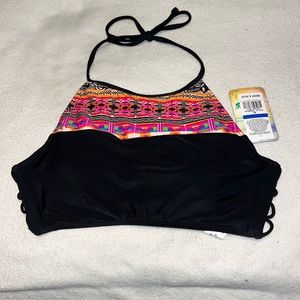 Women’s high neck halter bikini